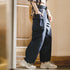 Premium Women's Vintage Cargo Pants – Wide Leg Tactical Trousers with Pockets & Drawstring Cuffs